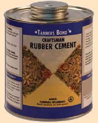 tanners bond rubber cement glue for leatherwork