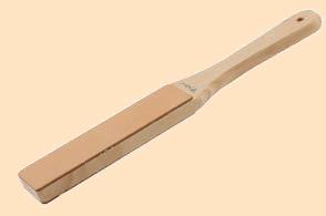 wood - Leather strop for polishing leather blades