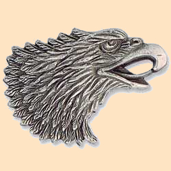 freedon eagle head concho